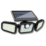 Faretto Led 30W Con Pannello Solare Crepuscolare