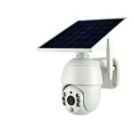 Telecamera Solare 360° IP WiFI con pannello per Esterni
