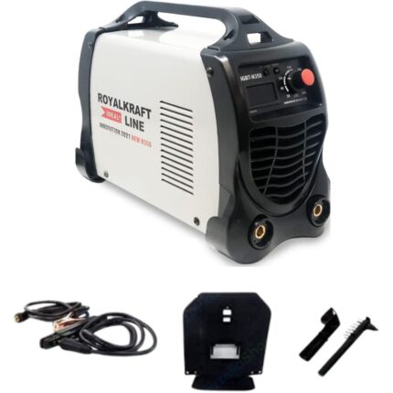 DATI TECNICI: Alimentazione: 230V ~ 50 / 60Hz Regolare la corrente di saldatura: 25-300 A Fase 1 Ciclo di servizio: 60% - 300 A Prestazioni: 100% - 293 A Il diametro degli elettrodi: 1,6 - 4,0 mm L'arco: Contatto Grado di protezione: IP21S Lunghezza cavo di saldatura: 2 m Raffreddamento: forzato (ventilatore) Dimensioni: 250 x 120 x 180 mm Peso: 3,5 kg Caratteristica La tecnologia IGBT inverter Corrente di saldatura infinita regolabile 25-300 La possibilità di utilizzo degli elettrodi 1.6 - 4 Ciclo di servizio al 60% a 250A Funzione HOT START ARC FORCE ANTI STICK Dotato di protezione termica e ventola START CALDO - Questo sistema consente di aumentare la corrente all'avvio per una maggiore accensione dell'arco di saldatura. La funzione ANTI STICK impedisce l'inserimento di elettrodi per il materiale di saldatura. ARC FORCE - un sistema automatizzato per stabilizzare l'arco, indipendentemente dalla sua lunghezza. Contenuto della confezione: 350A saldatore N350 Cavo saldante MMA con supporto elettrodo DIN Cavo di massa con DIN Maschera di saldatura Spazzola Manuale utente