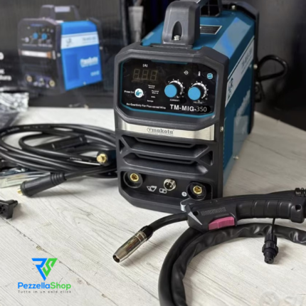 Saldatrice 350A Filo Continuo No Gas MIG/MMA/TIG Inverter | Saldatura Professionale con Bobina 0.8mm Inclusa