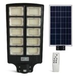 Lampione Led 1500W Con Pannello Solare Crepuscolare IP66 + Staffa in Omaggio