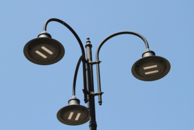 Lampione Solare 2000w Circolare 360° IP66 Crepuscolare 
