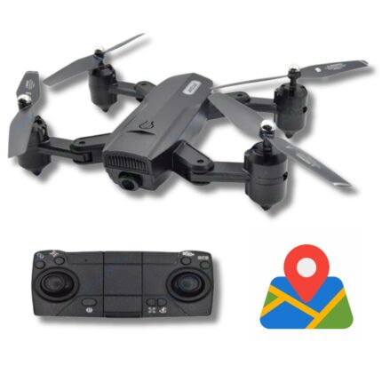Drone GPS Quadricottero 4K 1080p App Dedicata Bluetooth Wi-Fi Ritorno Automatico Modalità Follow-me