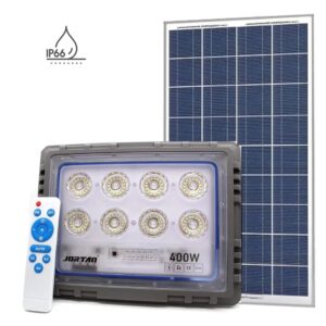 Faro Solare 400W Slim Crepuscolare IP66 Luce Bianca Fredda 6500K
