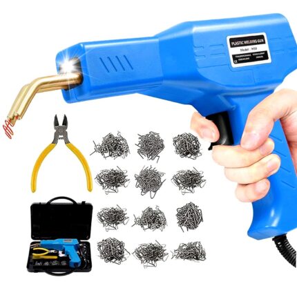Kit Pistola Saldatrice Saldatura 50W Plastica Riparazione Paraurti Auto 200pz