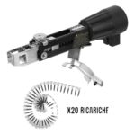 Adattatore Conversione da Trapano a Cacciavite per Cartongesso, Cintura a Catena con 20 Ricariche per 1000 Viti