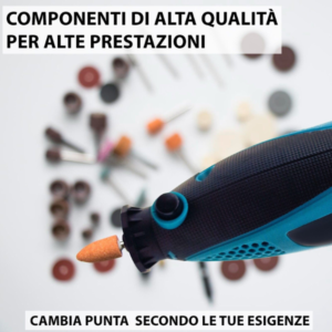 Kit Mini Trapano 211 Accessori Multifunzione Smerigliatrice Fresatrice 135W Portatile
