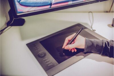 Tavola Disegno Grafica 12 Pollici Lavagna Elettrica Portatile LCD per Bambini con Penna