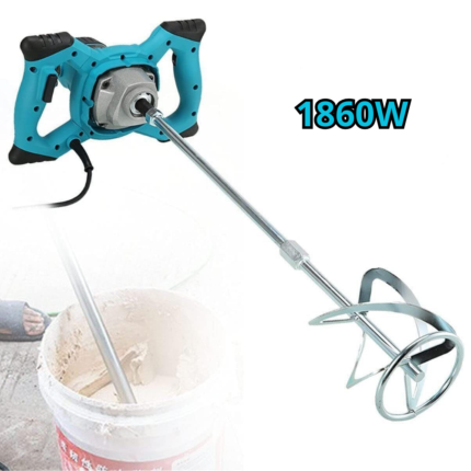 Trapano Miscelatore 1860W Professionale – Frusta per Cemento, Colla, Malta e Vernice