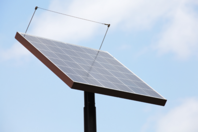 Lampione Solare 1000W Stradale | Crepuscolare, IP67, Kit Completo con Pannello Separato