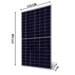 Pannello Fotovoltaico 455W Jinko Solar Monocristallino 12V per Impianti, Baite,Ville
