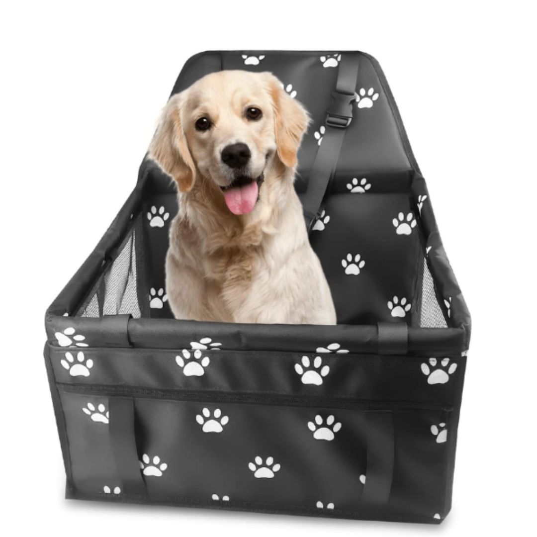 Trasportino Borsa per Animali per Seggiolino Auto, Pieghevole, Cinture di Sicurezza, Lavabile, Cane, Gatto Trasportino Borsa per Animali per Seggiolino Auto, Pieghevole, Cinture di Sicurezza, Lavabile, Cane, Gatto
