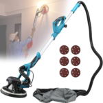 Levigatrice Telescopica per Muri 800W a Giraffa con LED – 5 Velocità e Prestazioni Professionali