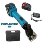 Macchina Tosatrice Tosapecora Professionale 68V | Doppia Batteria 800-1500W per Ovini