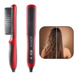 Piastra Lisciante 2 in 1 Pettine Spazzola 130° – 200° Anticrespo Tecnologia in Ceramica