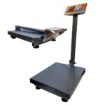 Bilancia Industriale 300Kg da Terra Piattaforma Display Digitale Pieghevole Portatile