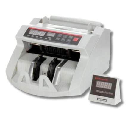 Conta Banconote Professionale Rilevatore Soldi Falsi, Bill Counter Display LED 1000 Banconote/Minuto