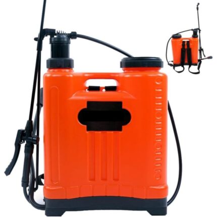 Nebulizzatore con pompa 20L a spalla, spruzzo a cono, filtro integrato e materiali rinforzati. Ideale per giardini, disinfestazioni, agricoltura. Pezzellashop!