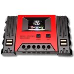 Regolatore di Carica 60A Controller Pannelli Solari 1224V USB Automatico Fotovoltaico