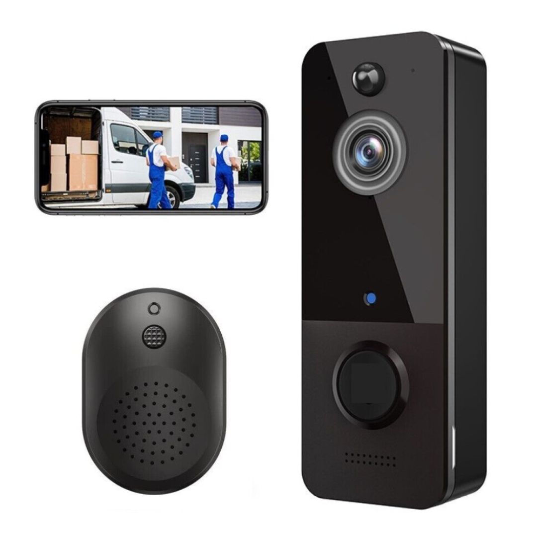 Campanello Wireless con Videocamera Applicazione sul Cellulare, Sicurezza della Casa per Porta, Portone Campanello Wireless con Videocamera Applicazione sul Cellulare, Sicurezza della Casa per Porta, Portone