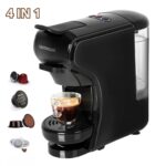 Macchina per Caffè 4 in 1 Compatibile con Cialde e Capsule 1450W Caffettiera