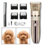 Rasoio Macchina Tosatrice per Pelo Animali 4 Lunghezze 3-6-9-12mm Ricaricabile USB, Cani, Gatti, Conigli