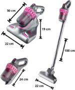 | **Caratteristica** | **Dettaglio** | | ------------------------------ | -------------------------------------- | | Tipologia | Aspirapolvere senza fili 4 in 1 | | Alimentazione | Batteria ricaricabile USB | | Autonomia | Fino a 30–40 minuti per carica | | Display | LCD integrato | | Filtro | HEPA lavabile | | Accessori inclusi | Spazzole intercambiabili | | Capacità serbatoio | 0,6 litri | | Utilizzo consigliato | Pavimenti, tappeti, auto, mobili, peli | | Dimensioni asta | 100 cm | | Dimensioni attrezzi aggiuntivi | Variabili da 22 a 30 cm |