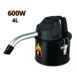Aspiracenere 4L 600W Portatile con Maniglia, Aspiratore per Pulizia di Stufe a Pellet, BBQ, Camini + Accessori