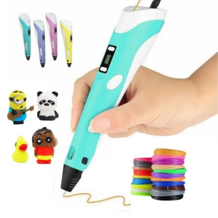 Penna per Stampa 3D , Disegni Tridimensionali con Filamenti Colorati 5V USB Kit Completo per Bambini e Adulti