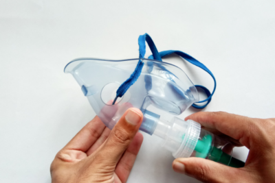 Nebulizzatore Aerosol Portatile Senza Fili – Inalatore Ricaricabile USB con 3 Mascherine per Bambini e Adulti