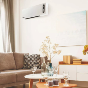 Termoconvettore 1500W Climatizzatore da Parete | Stufa a Basso Consumo con Asse Stendipanni
