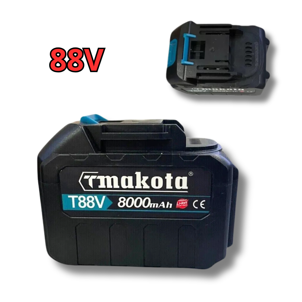 1 Batteria 88V di Ricambio a Litio per Tassellatore, Motosega, Flex, Cesoie