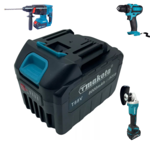 Batteria 88V di Ricambio a Litio per Tassellatore, Motosega, Flex, Cesoie