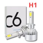 Coppia Lampadine LED H1 C6 per Auto, Moto | Faretti 36W Luce Bianca 6000K