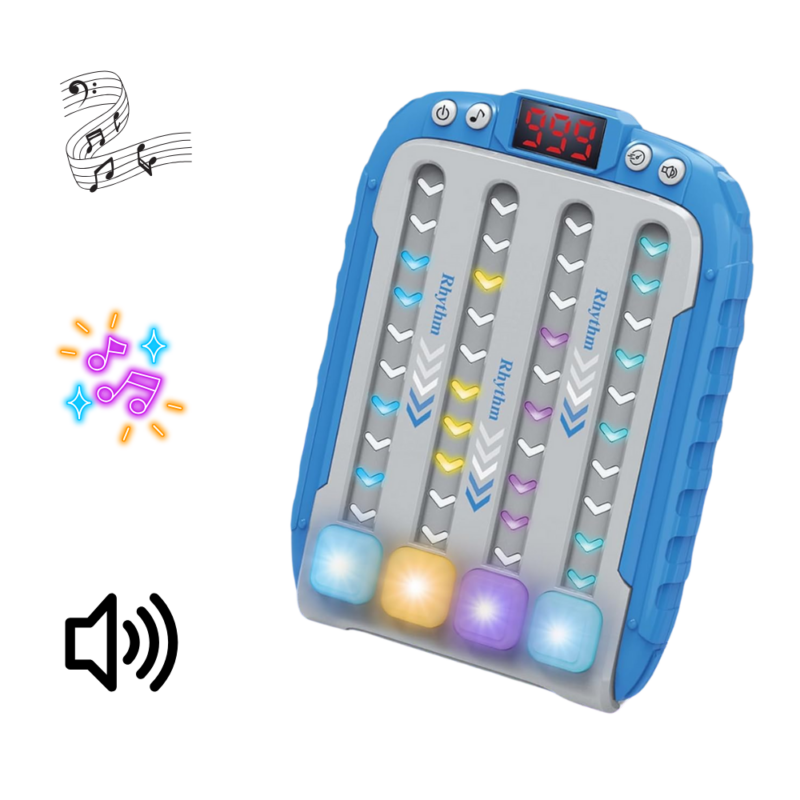 Gioco Educativo Interattivo con Luci e Musica Rhythm Game Giocattolo Età 3+