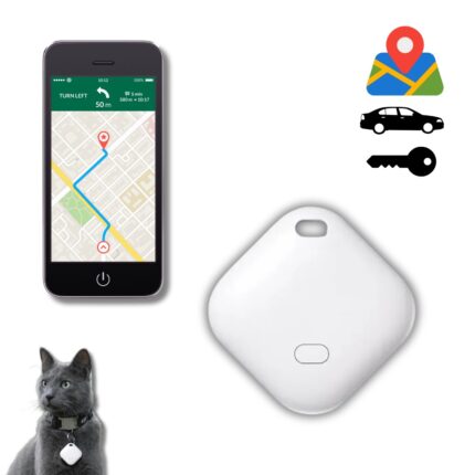 Mini Localizzatore GPS Bluetooth per IOS | Dispositivo di Localizzazione Tracker, Trova Oggetti, Animali, Bambini 10g