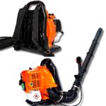Soffiatore a Zaino 52cc a Scoppio Potente con Spallacci Imbottiti