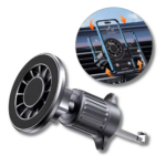 Supporto per Cellulare Magnetico Rotazione 360° | Porta Telefono per Presa Aria per Auto