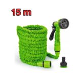 Tubo da Giardino 15m Espandibile 3X Potente, Estensibile e Anti-Groviglio