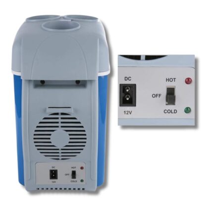 Frigo Portatile 7,5L per Auto e Campeggio 2 in 1 Caldo – Freddo 12V