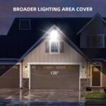 Faro Solare Led 1200W IP67 | Luce Bianca con Pannello e Sensore Crepuscolare