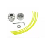 Testina Universale Decespugliatore 4 Fili Ricambio Alluminio per Tagliaerba