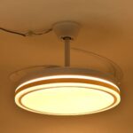 Ventilatore da Soffitto con Luce LED 200W | Lampadario con Pale