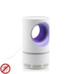 Lampada LED Antizanzare con Ventola UV Trappola 360° Silenziosa per Insetti