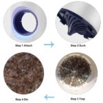 Lampada LED Antizanzare con Ventola UV Trappola 360° Silenziosa per Insetti