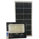 Faro Solare Led 1200W IP67 | Luce Bianca con Pannello e Sensore Crepuscolare