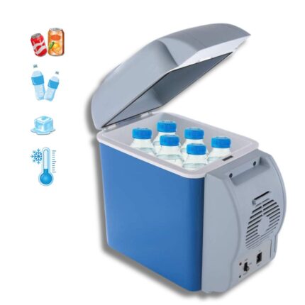 Frigo Portatile 7,5L per Auto e Campeggio 2 in 1 Caldo – Freddo 12V