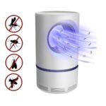 Lampada LED Antizanzare con Ventola UV Trappola 360° Silenziosa per Insetti