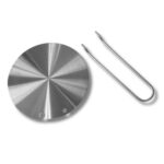 Piastra Adattatore 16cm per Piano Induzione | Acciaio Inox Alta Qualità, Compatibile Universale