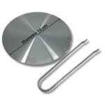 Piastra Adattatore 16cm per Piano Induzione | Acciaio Inox Alta Qualità, Compatibile Universale